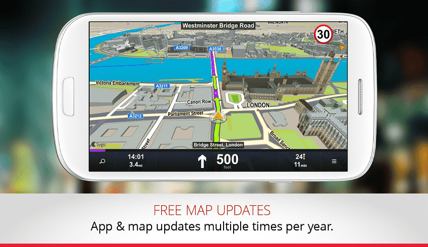 Phần mềm Sygic GPS Navigation & Maps