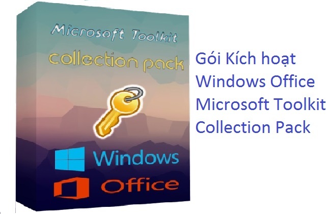 Gói Kích hoạt Windows Office Microsoft Toolkit Collection Pack 2018