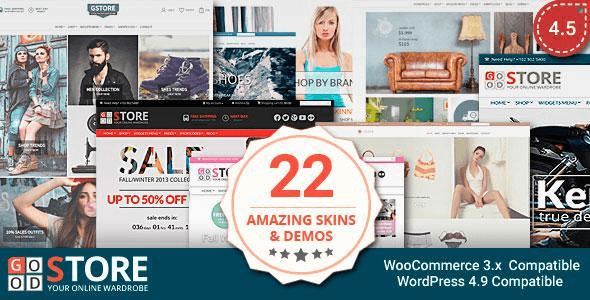 Theme GoodStore – Responsive WooCommerce WordPress