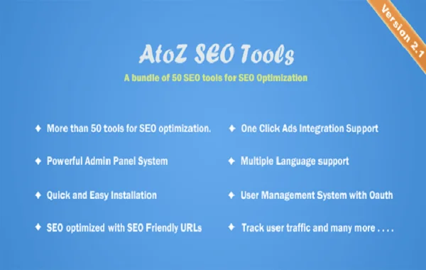AtoZ SEO Tools php script