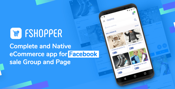 fShopper - Android app for Facebook Page or Group