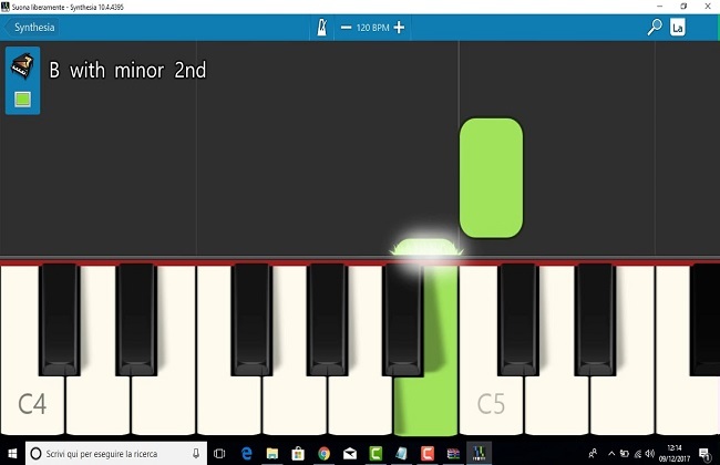 Phần mềm học chơi Piano Synthesia