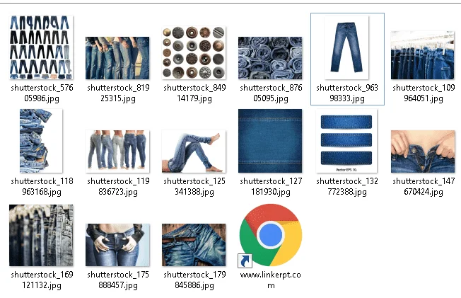 Tải xuống bộ hình ảnh textures quần jean từ Shutterstock