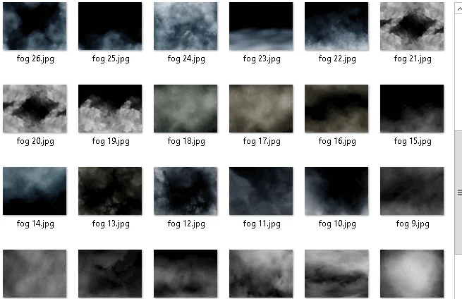 Tải xuống 40 Overlays nghệ thuật sương mù
