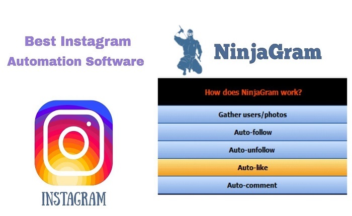 Phần mềm NinjaGram - Quản lý tài khoản Instagram
