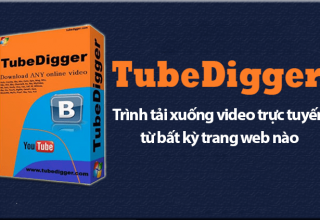 Phần mềm tải video trực tuyến TubeDigger