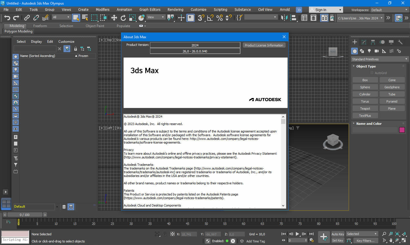 Phần mềm Autodesk 3ds Max 2024